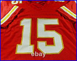 Patrick Mahomes / Autographed Kansas City Chiefs Red Custom Jersey / Coa