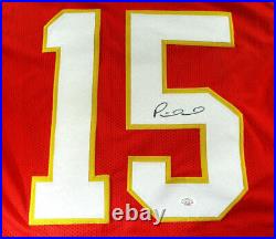 Patrick Mahomes / Autographed Kansas City Chiefs Red Custom Jersey / Coa