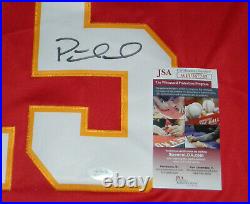 Patrick Mahomes Autographed Kansas City Chiefs Red Nike Limited Jersey Jsa