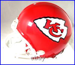 Patrick Mahomes / Autographed Kansas City Chiefs Riddell Mini Helmet / PSA LOA