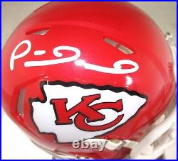 Patrick Mahomes / Autographed Kansas City Chiefs Riddell Speed Mini Helmet / COA