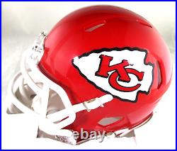 Patrick Mahomes / Autographed Kansas City Chiefs Riddell Speed Mini Helmet / COA