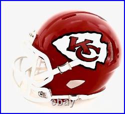 Patrick Mahomes / Autographed Kansas City Chiefs Riddell Speed Mini Helmet / COA Patrick Mahomes / Autographed Kansas City Chiefs Riddell Speed Mini Helmet / COA