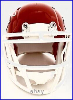 Patrick Mahomes / Autographed Kansas City Chiefs Riddell Speed Mini Helmet / COA