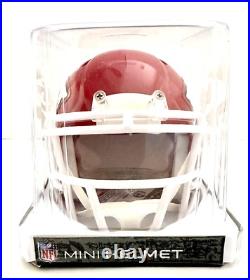 Patrick Mahomes / Autographed Kansas City Chiefs Riddell Speed Mini Helmet / COA