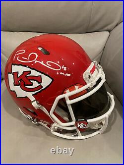 Patrick Mahomes Autographed Speed Pro Full size helmet