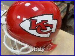 Patrick Mahomes Full Helmet Authentic Signed Auto PSA Kansas City Chiefs