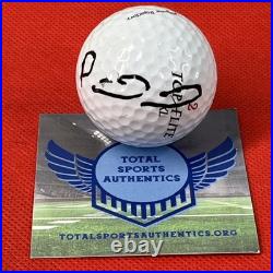 Patrick Mahomes Hand Signed Golfball Autographed COA Hologram Kansas City Chiefs