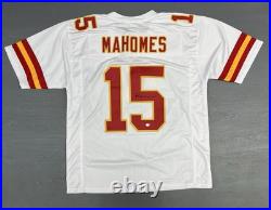 Patrick Mahomes Hand Signed Kansas City Chiefs Jersey #15 Autograph COA HOLOGRAM