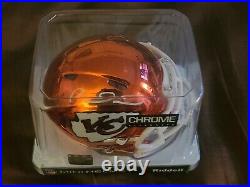 Patrick Mahomes II Signed Autographed Chrome Mini Helmet Kansas City Chiefs JSA