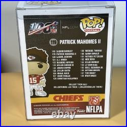 Patrick Mahomes II Signed COA Funko Pop! Kansas City Chiefs #119 HAND SIGNED COA