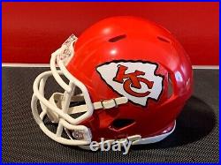 Patrick Mahomes II Signed Kansas City Chiefs Speed Mini Helmet Beckett