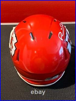 Patrick Mahomes II Signed Kansas City Chiefs Speed Mini Helmet Beckett