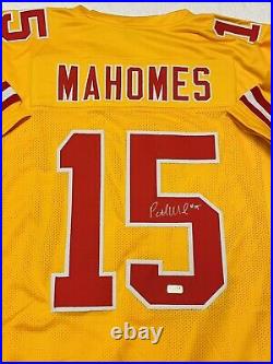 Patrick Mahomes Kansas City Chiefs Autographed Chiefs Jersey Coa