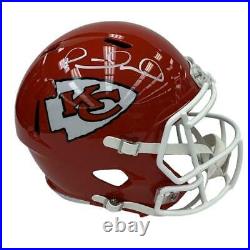 Patrick Mahomes Kansas City Chiefs Autographed F/S Speed Replica Helmet-Beckett