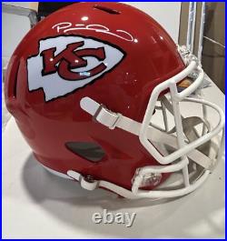 Patrick Mahomes Kansas City Chiefs Autographed Full Size Helmet FANATICS