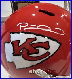 Patrick Mahomes Kansas City Chiefs Autographed Full Size Helmet FANATICS Patrick Mahomes Kansas City Chiefs Autographed Full Size Helmet FANATICS