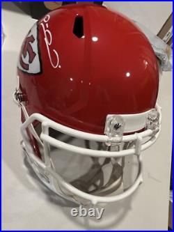 Patrick Mahomes Kansas City Chiefs Autographed Full Size Helmet FANATICS