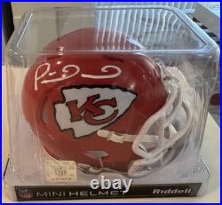 Patrick Mahomes Kansas City Chiefs Autographed Riddell Mini-Helmet COA