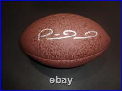 Patrick Mahomes Kansas City Chiefs Autographed Wilson Football coa