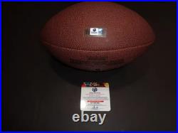 Patrick Mahomes Kansas City Chiefs Autographed Wilson Football coa