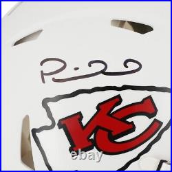 Patrick Mahomes Kansas City Chiefs Riddell Flat White Signed Helmet NEW BOXED