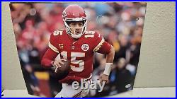 Patrick Mahomes Kansas City Chiefs Signed 11x14 Photo With Aca COA