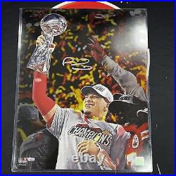 Patrick Mahomes Kansas City Chiefs Signed 16x20 Photo Fanatics Authentic