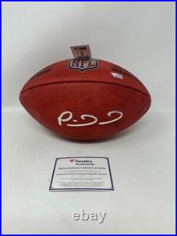 Patrick Mahomes Kansas City Chiefs Signed Authentic Duke Football Fanatics Cert