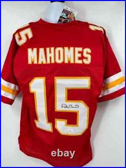 Patrick Mahomes Kansas City Chiefs Signed Autograph Jersey JSA Certified