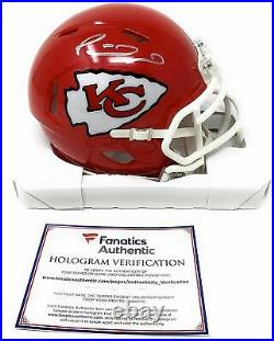 Patrick Mahomes Kansas City Chiefs Signed Autograph Speed Mini Helmet Fanatics A