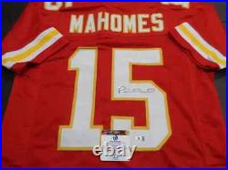 Patrick Mahomes Kansas City Chiefs Signed Autographed Custom Jersey XL With COA