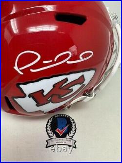 Patrick Mahomes Kansas City Chiefs Signed Autographed Full Size Helmet Beckett