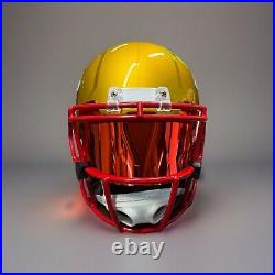 Patrick Mahomes Kansas City Chiefs Signed Full Size Helmet Beckett Auto Rep