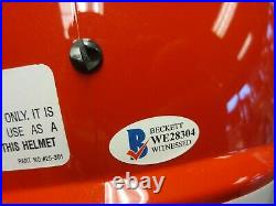 Patrick Mahomes Kansas City Chiefs Signed Full Size Replica Helmet Beckett COA