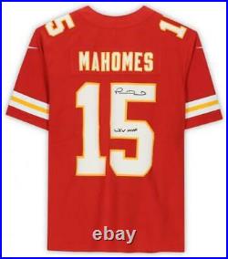 Patrick Mahomes Kansas City Chiefs Signed Red Limited Jersey & LIV MVP Insc