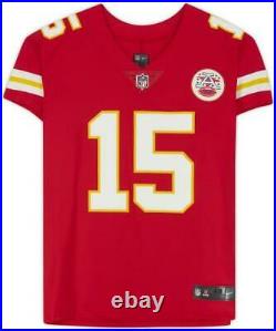 Patrick Mahomes Kansas City Chiefs Signed Red Nike Elite Jersey with LIV MVP Inc