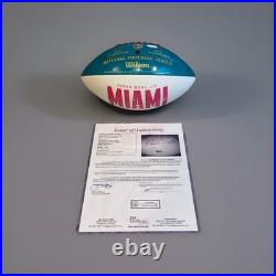 Patrick Mahomes Kansas City Chiefs Signed Super Snowless LIV Football JSA