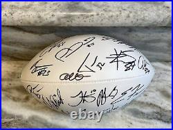 Patrick Mahomes Kansas City Chiefs Team Signed Football Coa Last One