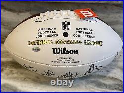 Patrick Mahomes Kansas City Chiefs Team Signed Football Coa Last One