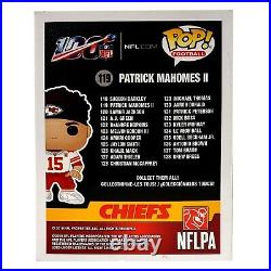 Patrick Mahomes SIGNED Funko Pop 60 Out Of 100 Super Bowl 54 LIV MVP Kansas City