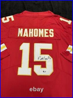 Patrick Mahomes Signed Autographed Kansas City Chiefs NFL Jersey COA