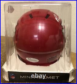 Patrick Mahomes Signed Autographed Mini Helmet Kansas City Chiefs JSA COA Auto