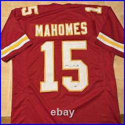 Patrick Mahomes Signed Autographed Red Jersey Kansas City Chiefs COA