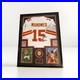 Patrick Mahomes Signed Framed Kansas City Chiefs Jersey Withbeckett COA