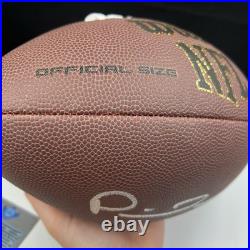 Patrick Mahomes Signed Full Size Football Kansas City Chiefs Autograph With COA
