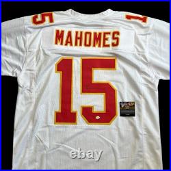 Patrick Mahomes Signed Jersey Kansas City Chiefs #15 Autographed COA Jersey HOLO Patrick Mahomes Signed Jersey Kansas City Chiefs #15 Autographed COA Jersey HOLO