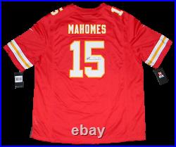 Patrick Mahomes Signed Kansas City Chiefs #15 Super Bowl LIV Nike Jersey Jsa