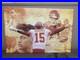 Patrick Mahomes Signed Kansas City Chiefs 20x30 Canvas. Jsa