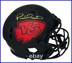 Patrick Mahomes Signed Kansas City Chiefs Eclipse Authentic Speed Helmet Beckett